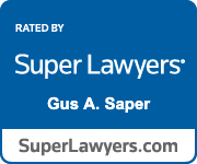 Rated by Super Lawyers | Gus A. Saper | SuperLawyers.com
